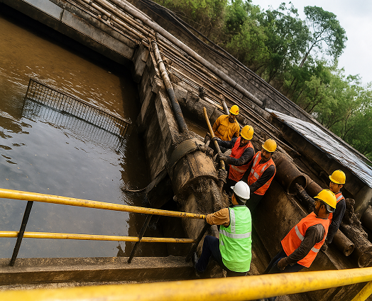 Underwater Desilting