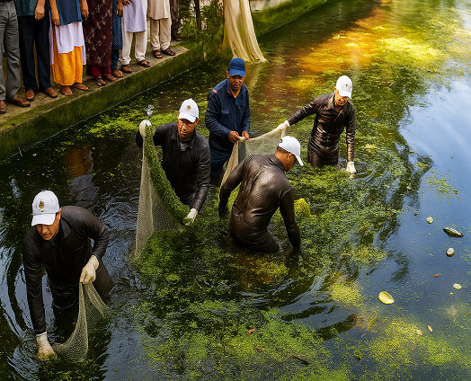 Pond Cleaning