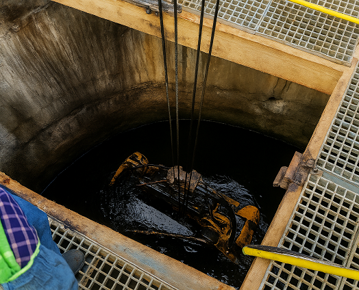 Pond Tank River Sea Dredging
